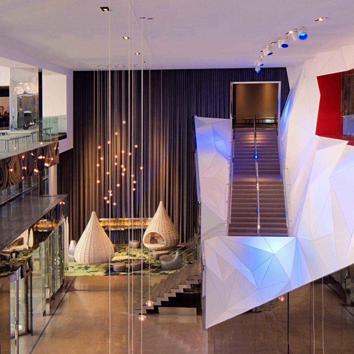 Business Hip Lobby Lounge Modern home restaurant