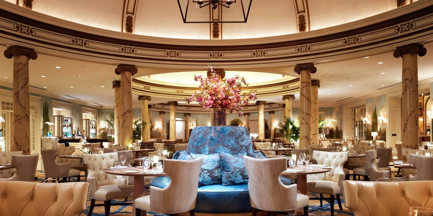 City Dining Drink Eat Luxury Resort Lobby function hall ballroom palace restaurant