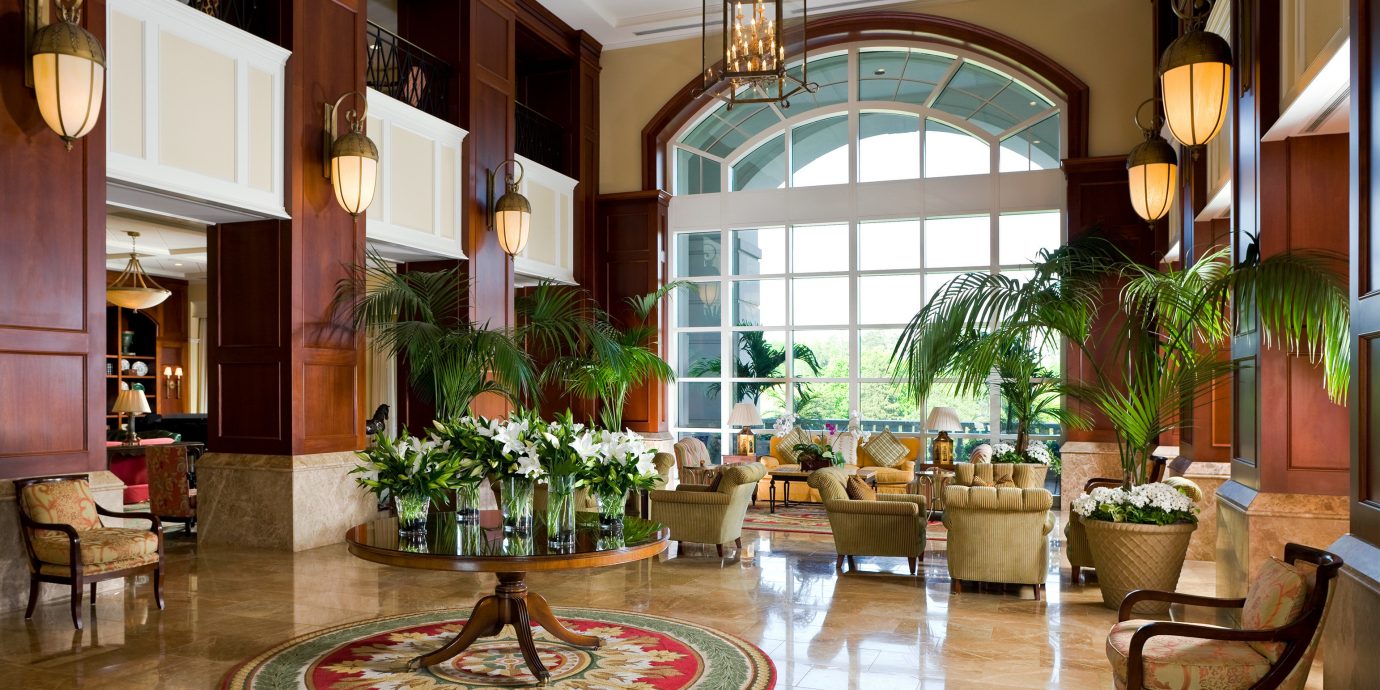 Classic Lobby Lounge Luxury property home condominium living room Courtyard mansion restaurant