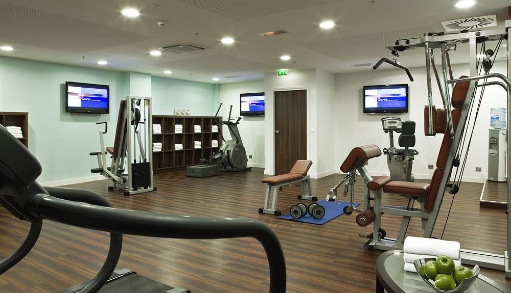 structure gym sport venue condominium muscle physical fitness