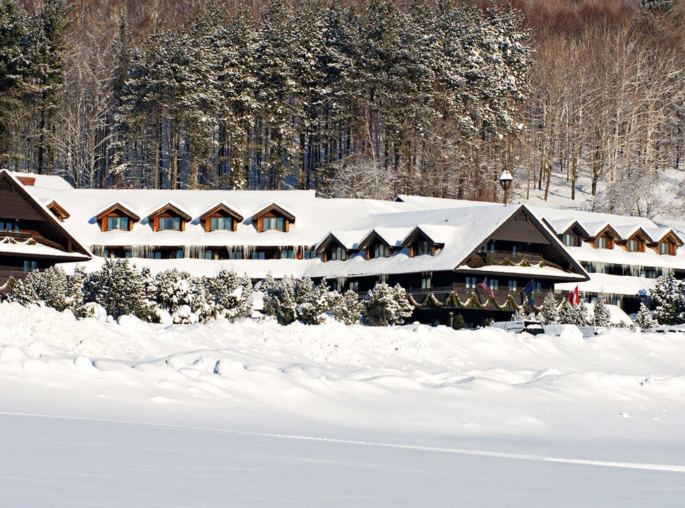 Country Family Lodge Mountains Outdoors Ski snow Winter weather season geological phenomenon vehicle winter sport