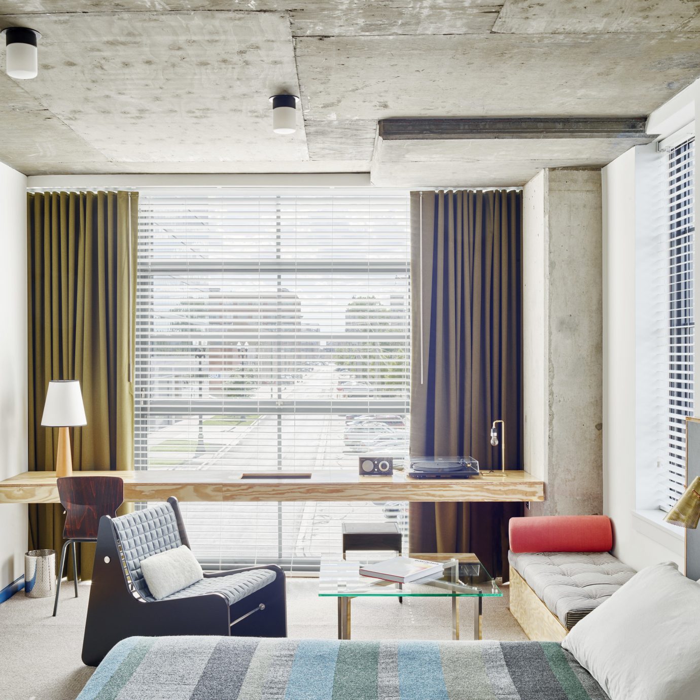 living room window treatment interior designer loft daylighting house