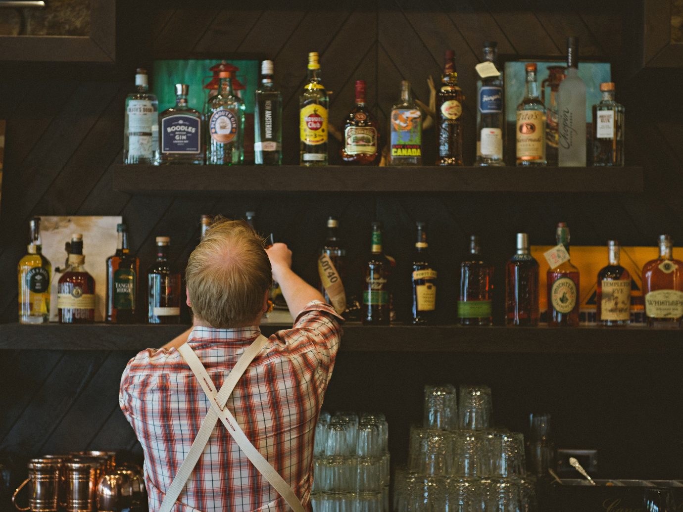 Alberta Canada Road Trips bottle person indoor Bar Drink alcohol sense distilled beverage drinking