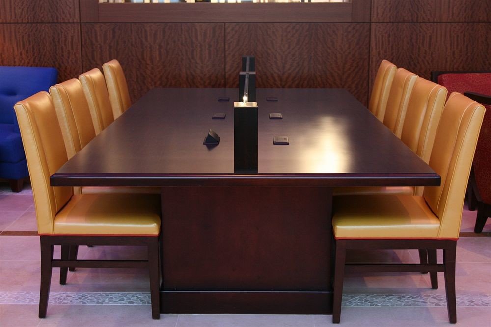 chair Dining wooden billiard room recreation room conference hall dining table leather conference room