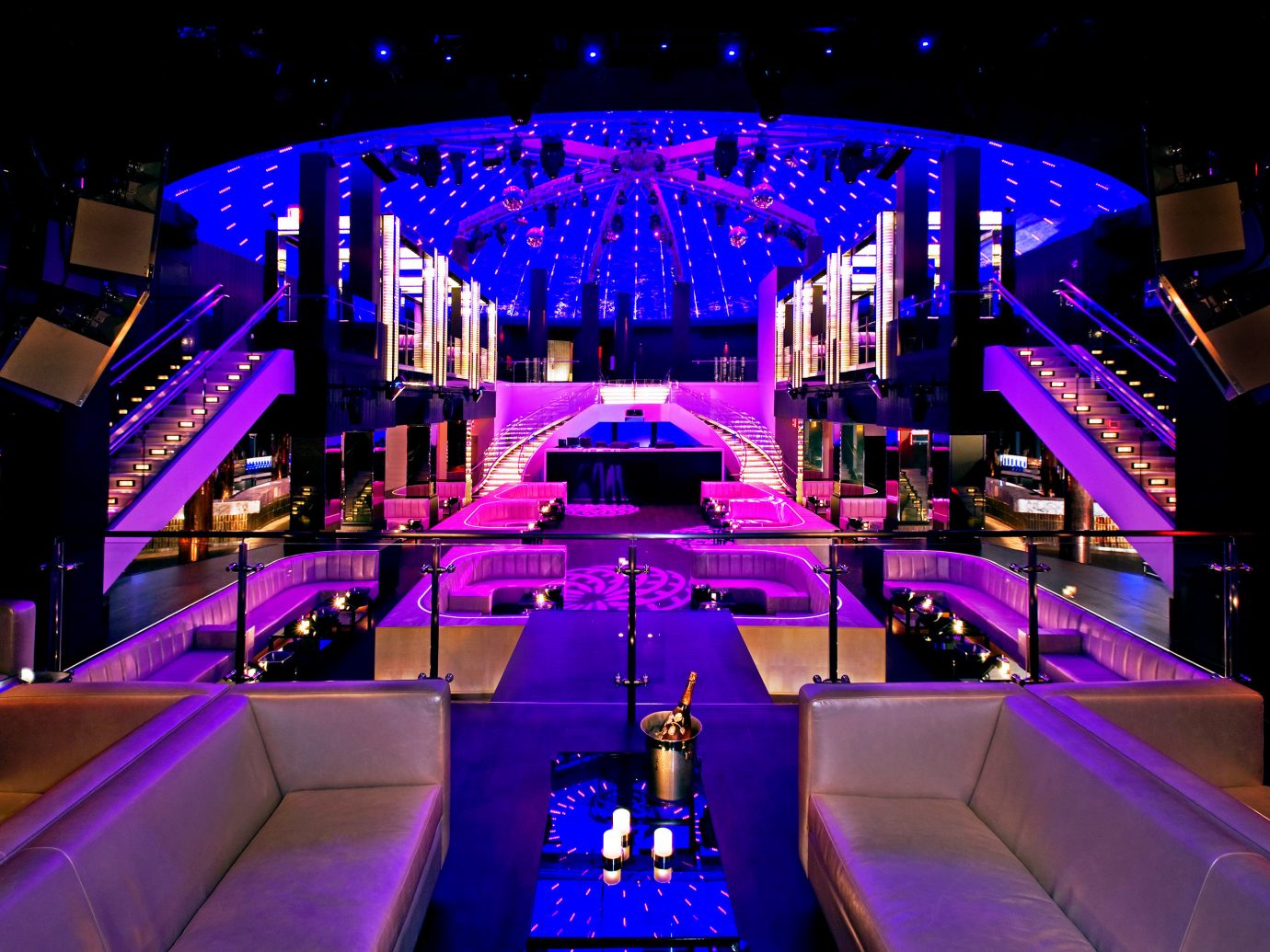 Bar Design Food + Drink Lounge Nightlife Party Play Resort indoor nightclub night light stage