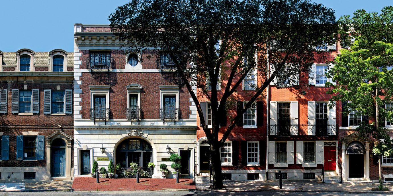 Boutique Boutique Hotels Classic Elegant Exterior Historic Hotels Inn Philadelphia outdoor building tree Town plaza neighbourhood City human settlement street residential area Downtown waterway cityscape facade town square government building