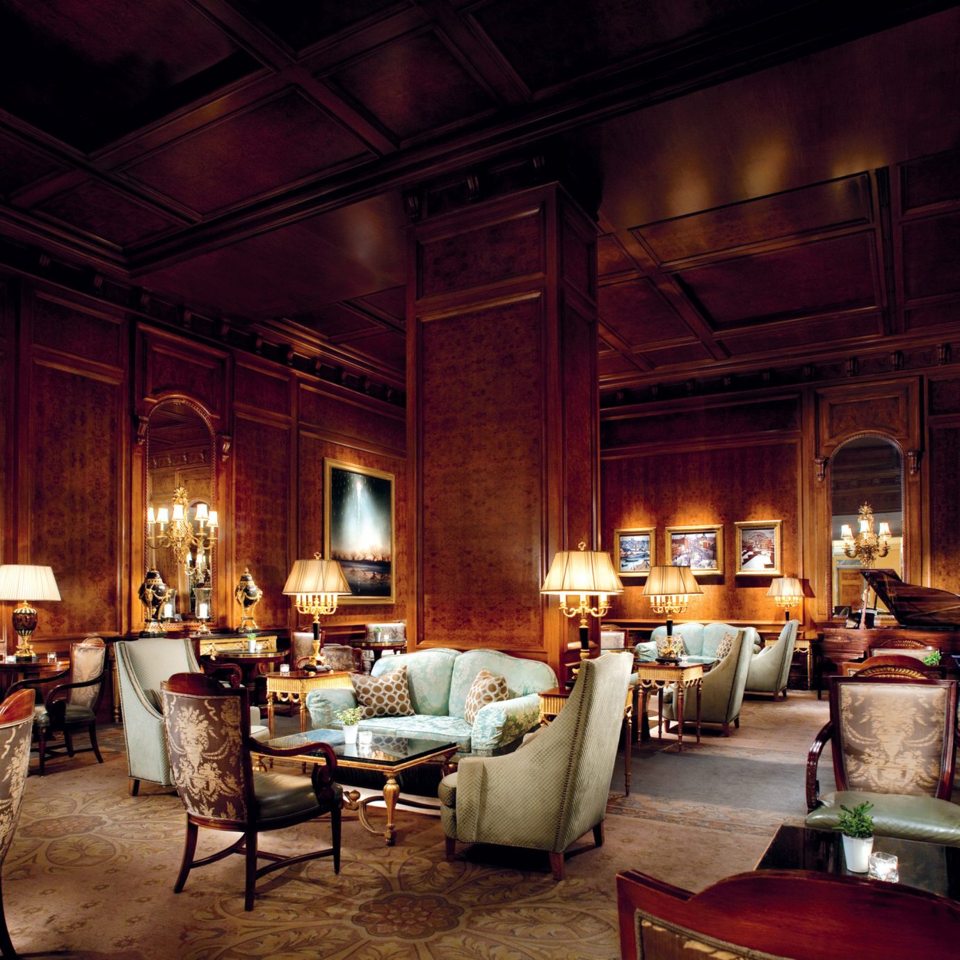 Elegant Fireplace Hotels Lounge Luxury lighting home living room mansion restaurant