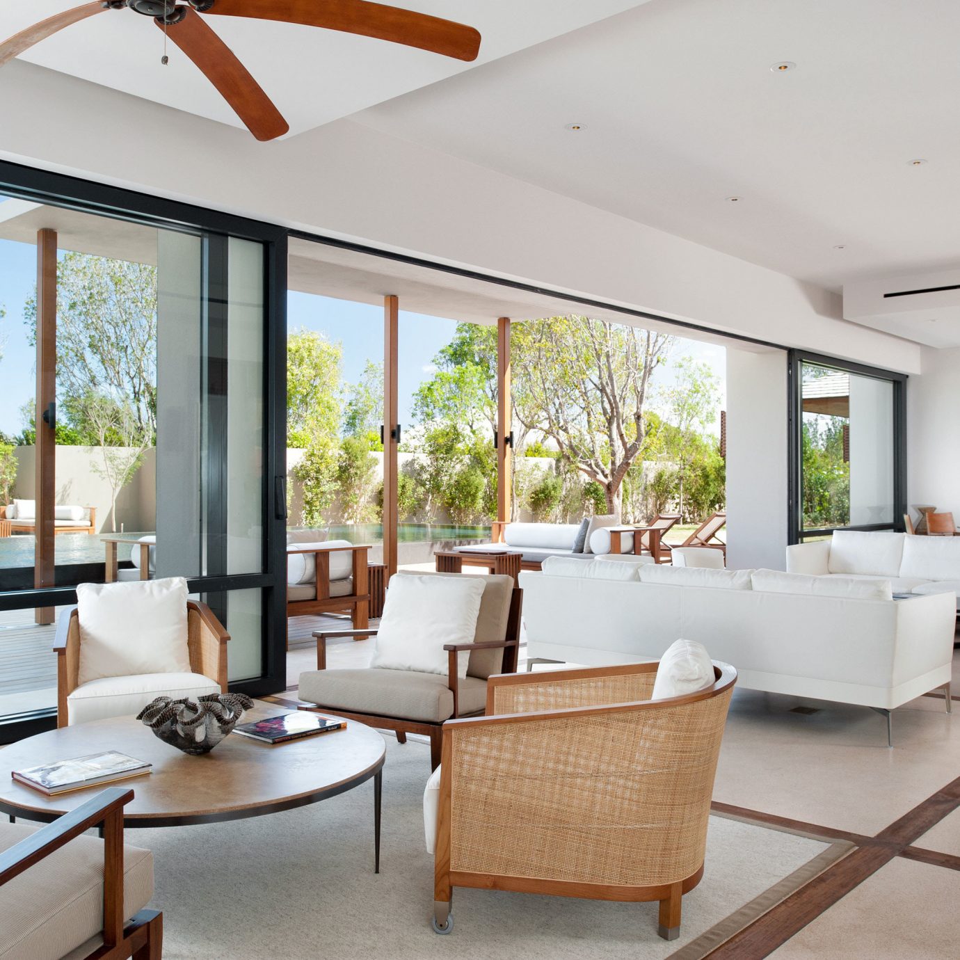 Elegant Honeymoon Island Lobby Lounge Luxury Waterfront property living room condominium home Villa Suite