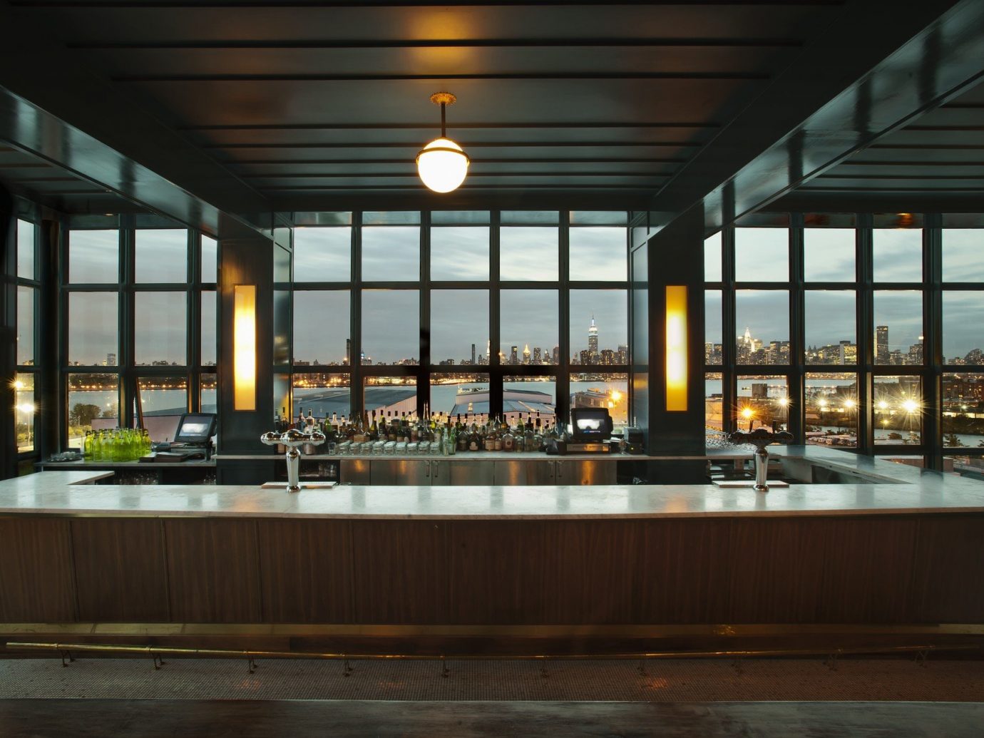 Food + Drink Hotels indoor ceiling floor window building Lobby interior design estate