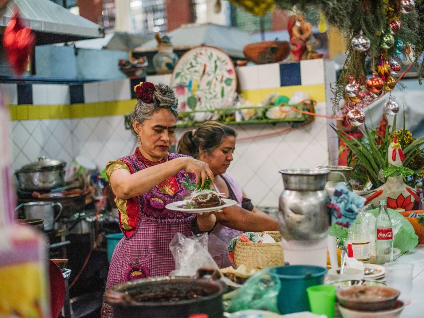Arts + Culture Mexico Oaxaca Trip Ideas marketplace vendor market food street food bazaar stall produce recreation