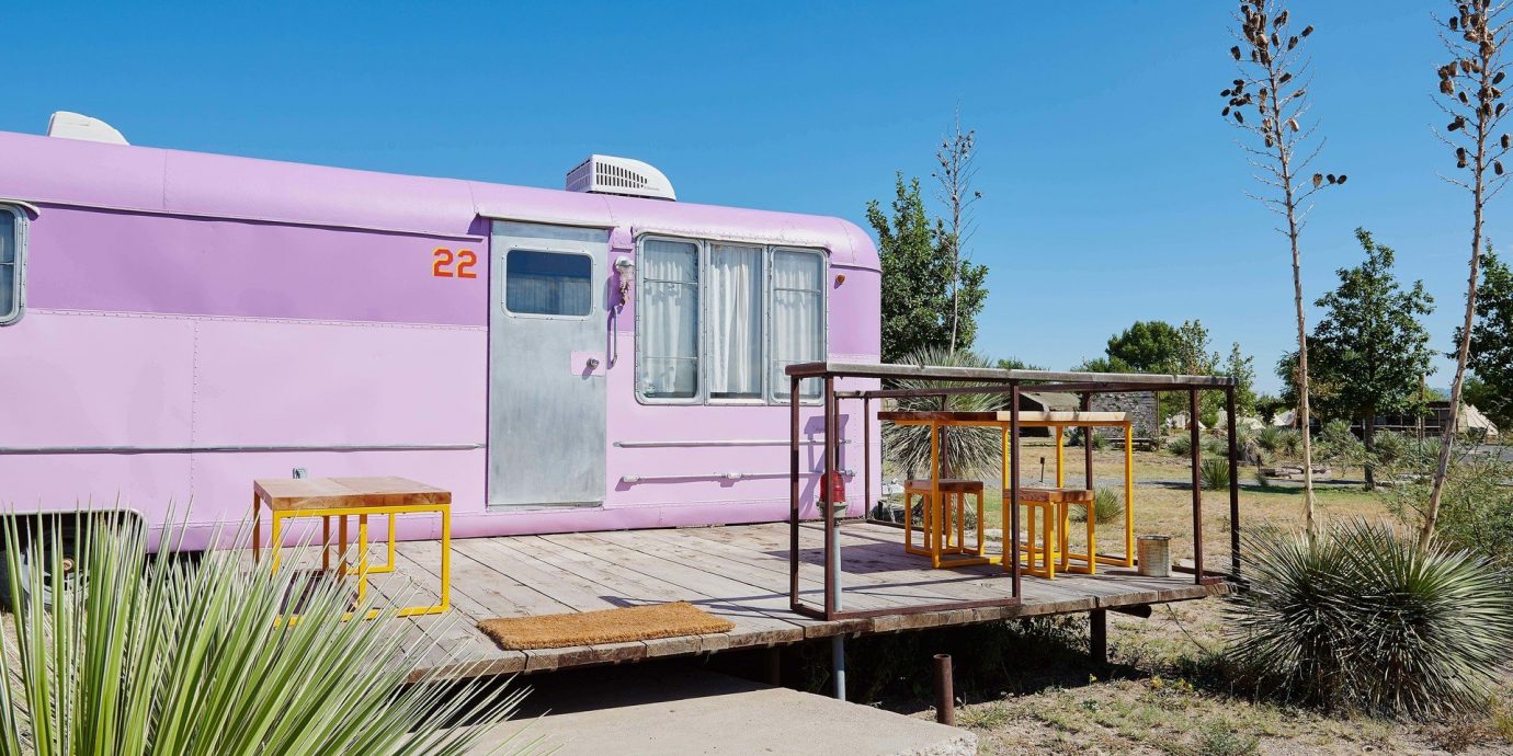 airstream artistic artsy calm Exterior Hip Hotels isolation quirky remote serene Solo Travel trendy Trip Ideas outdoor sky property transport trailer home house real estate cottage vehicle shack shed outdoor structure hut
