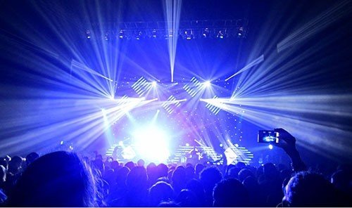 Trip Ideas scene rock concert stage performance light dark concert laser