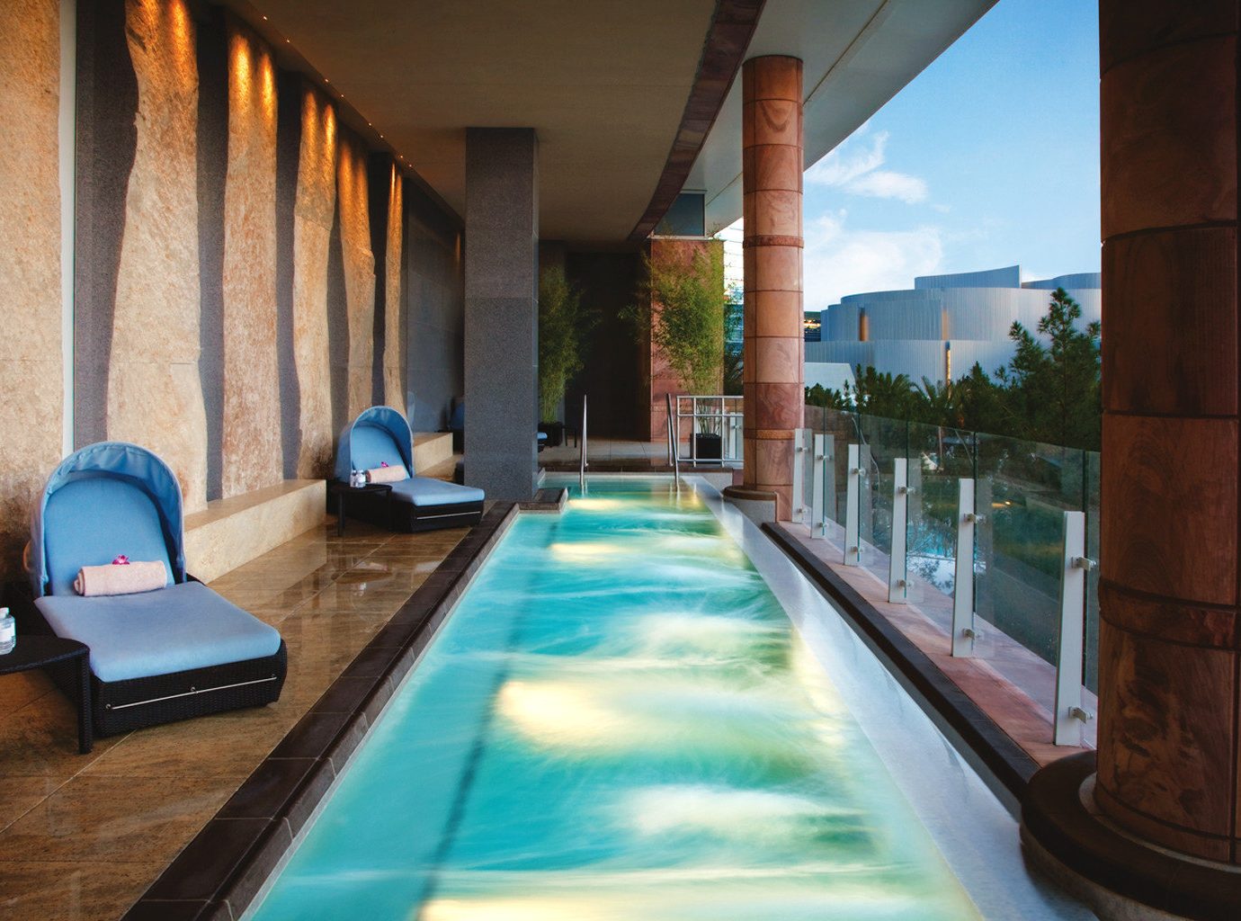 Hotels Living Lounge Luxury Modern Pool Romance Trip Ideas swimming pool leisure property Resort estate vacation condominium interior design Villa mansion furniture