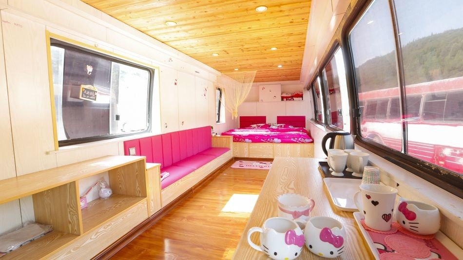 Offbeat indoor room vehicle luxury vehicle interior design yacht wood