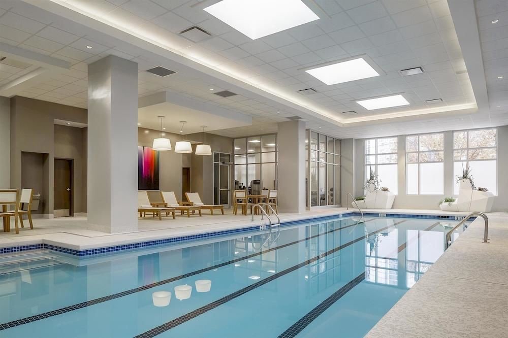 swimming pool property condominium leisure centre daylighting Lobby counter headquarters long Island