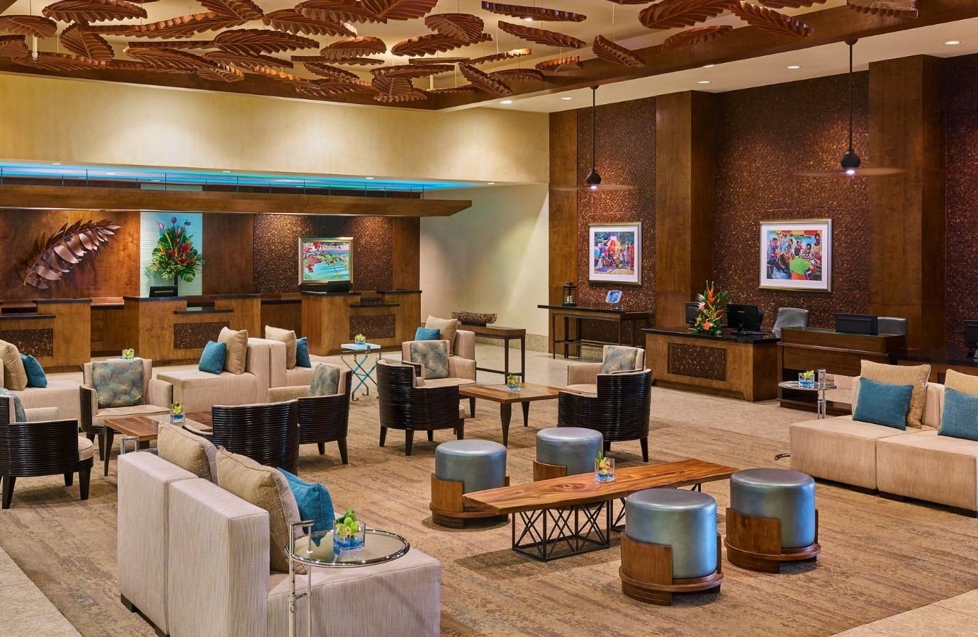 Hotels Lobby interior design restaurant furniture