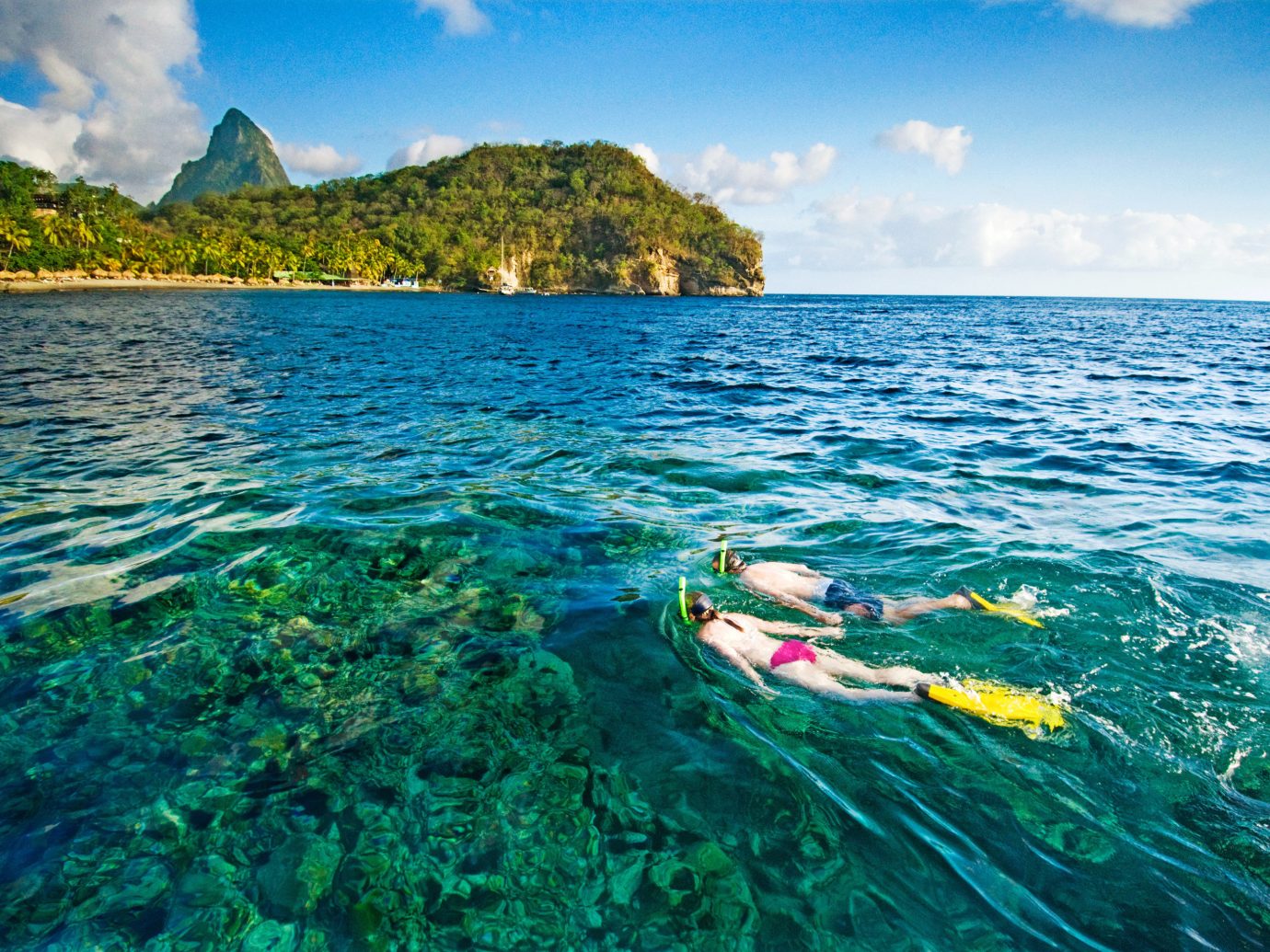 Snorkeling In Saint Lucia