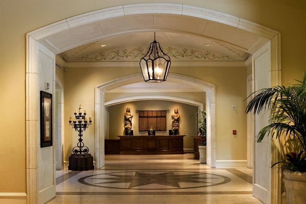 property Lobby mansion home lighting hall plant living room arch tourist attraction fancy