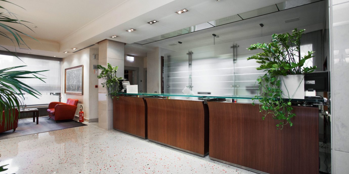 property Lobby building condominium office receptionist headquarters waiting room