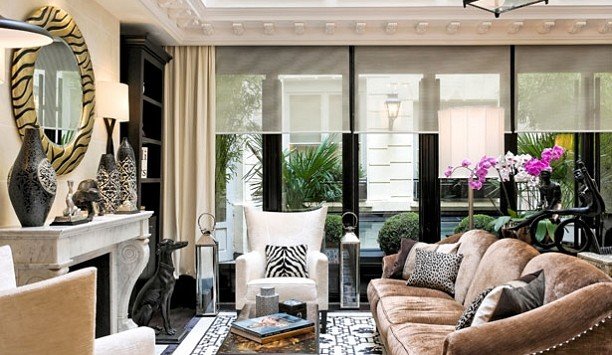 living room property home window treatment Lobby interior designer
