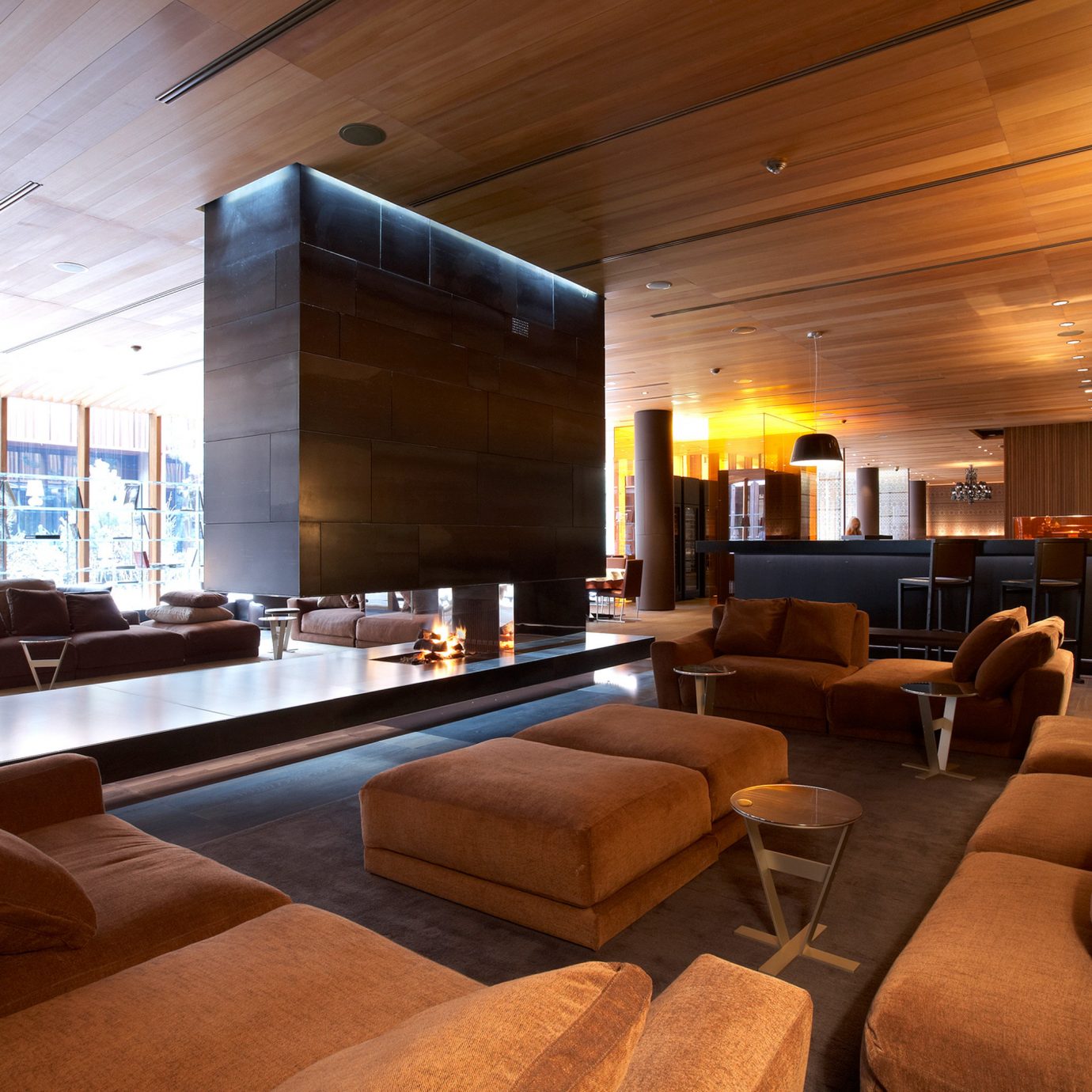 Lounge Modern Resort property Lobby living room Suite condominium