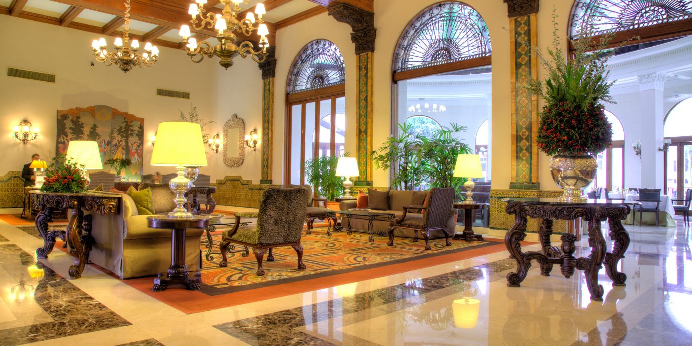 Lobby Lounge Resort property building home mansion palace Villa living room hacienda