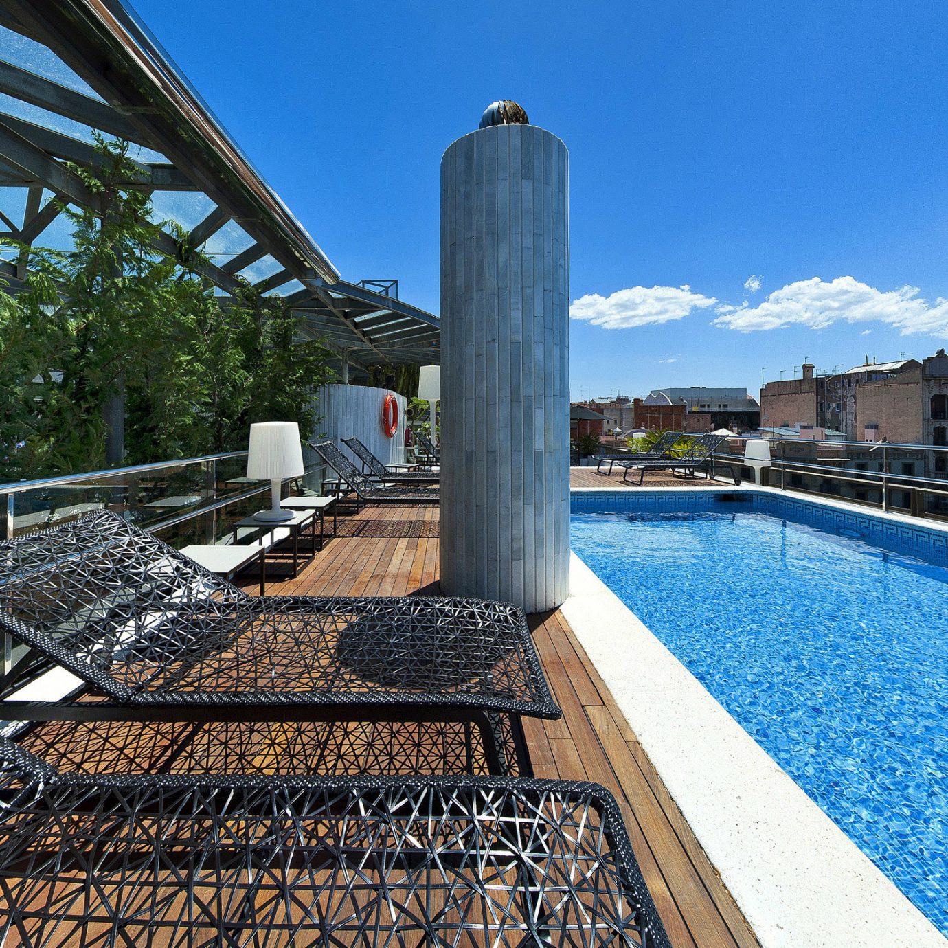 Lounge Luxury Modern Pool swimming pool walkway Resort dock Sea