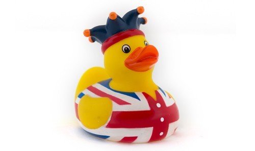 Style + Design duck Bird ducks geese and swans water bird waterfowl figurine toy colorful decorated colored