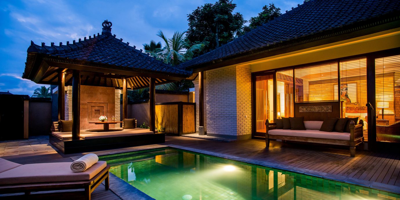 Luxury Pool Villa swimming pool property building house Resort home mansion backyard cottage eco hotel