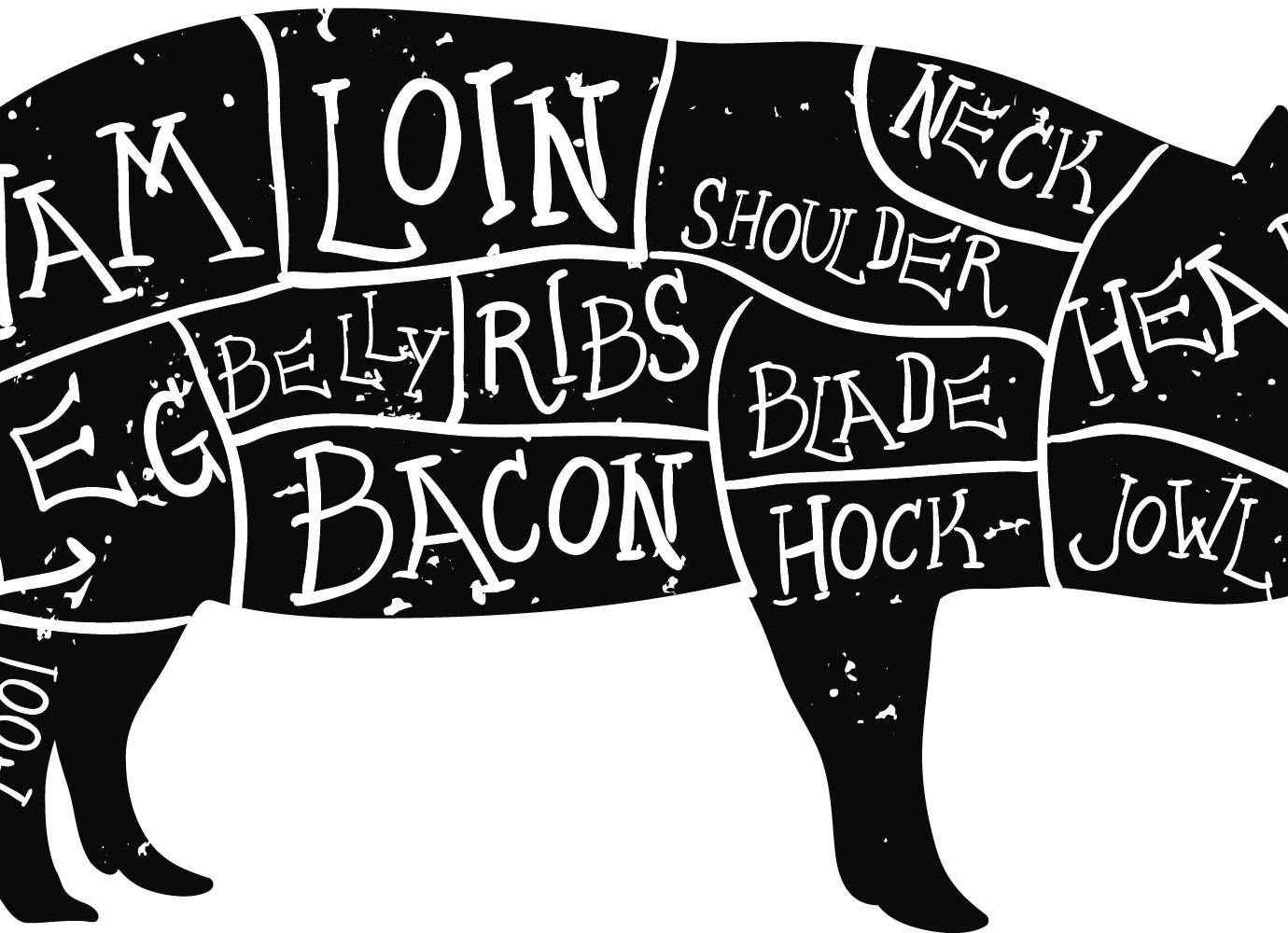Food + Drink mammal text cartoon font art abstract cattle like mammal bull illustration vector graphics