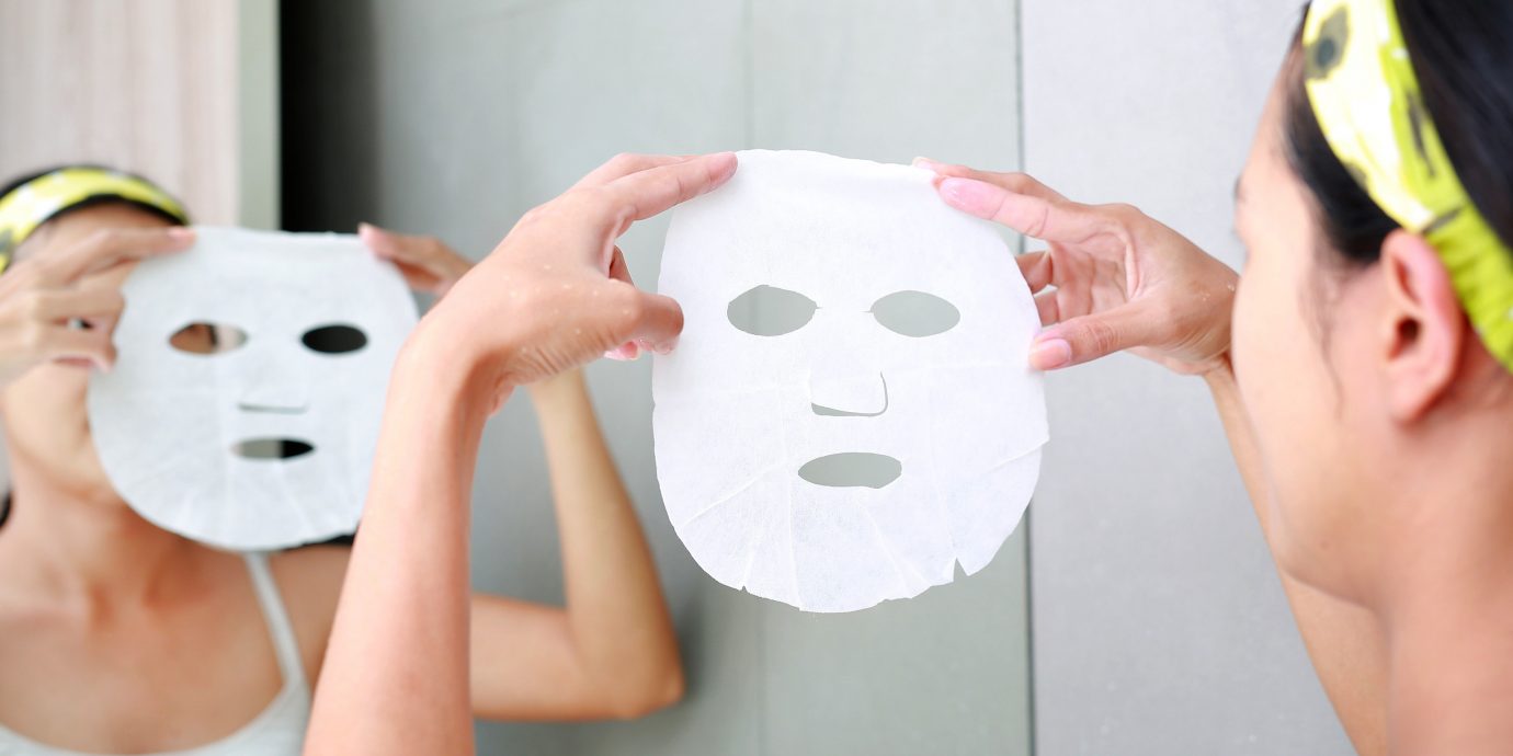 Health + Wellness Travel Shop Travel Tips person wall face skin indoor head smile mask product design