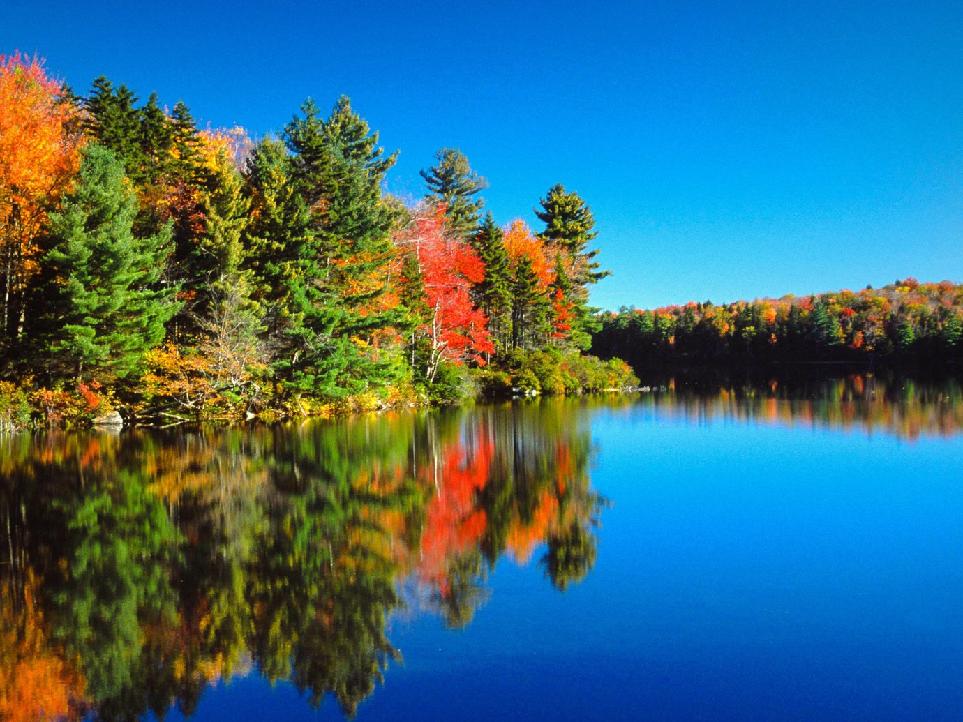 Trip Ideas water tree sky reflection Nature leaf Lake outdoor wilderness autumn River pond reservoir biome mount scenery landscape bank larch temperate broadleaf and mixed forest evening computer wallpaper calm Forest wetland surrounded