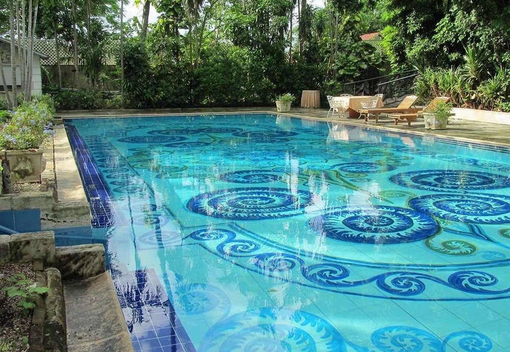 tree swimming pool property leisure reflecting pool backyard Pool Resort