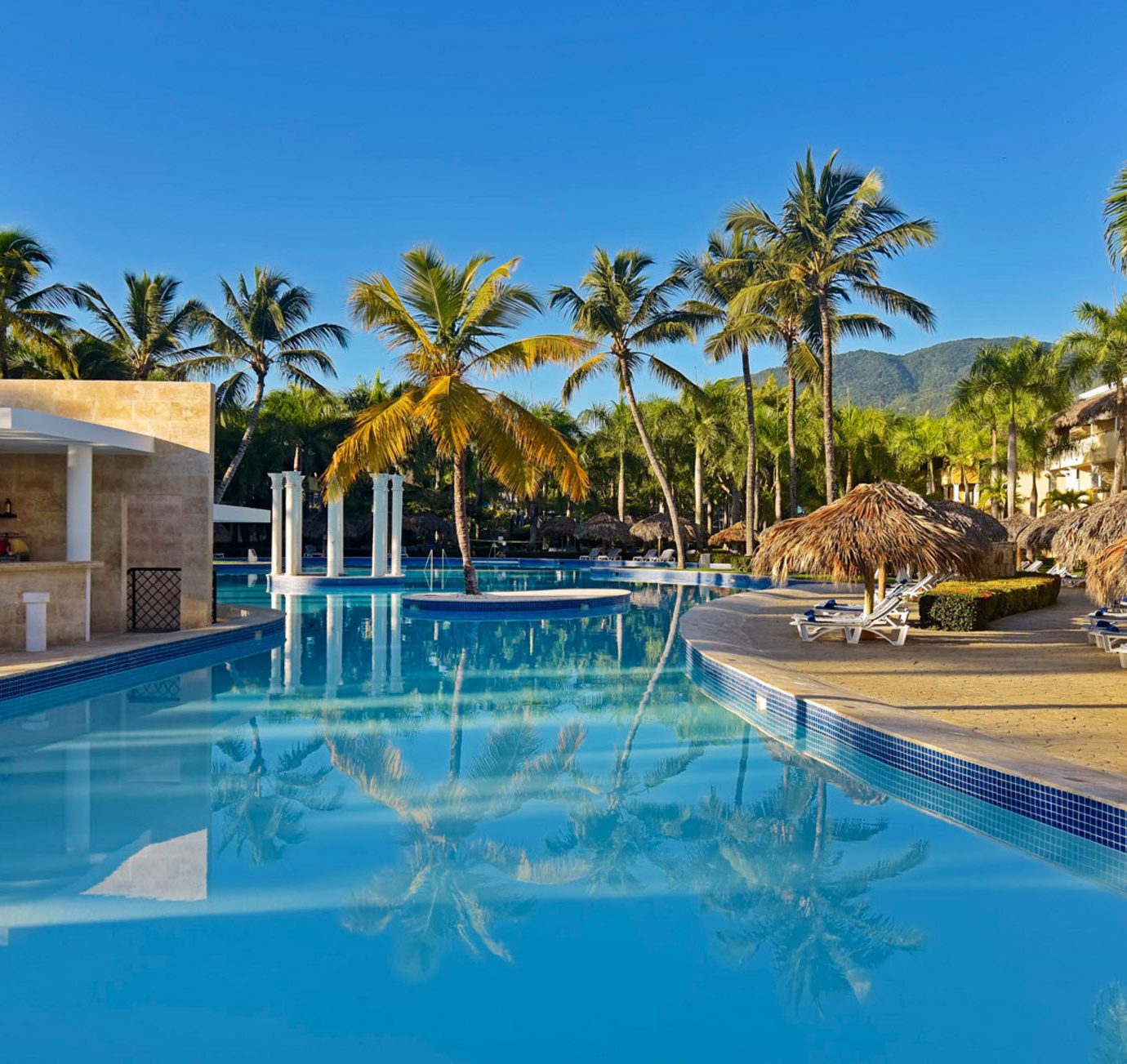 tree sky Resort swimming pool leisure property Pool blue resort town Villa palm swimming