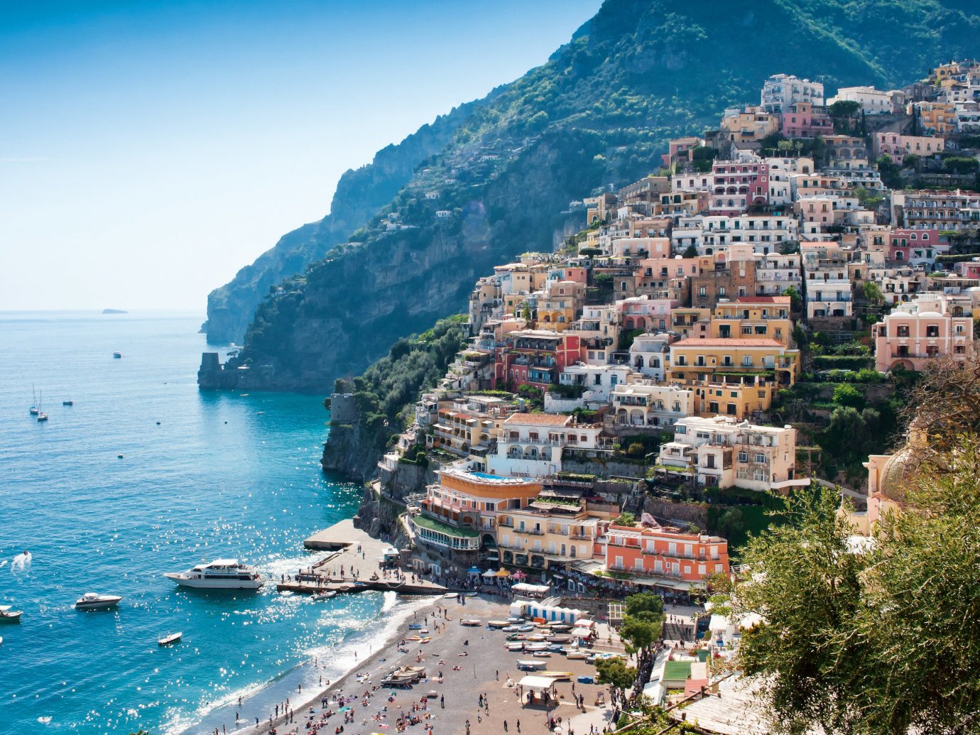 Amalfi Coast from the Belmond hotel in Italy