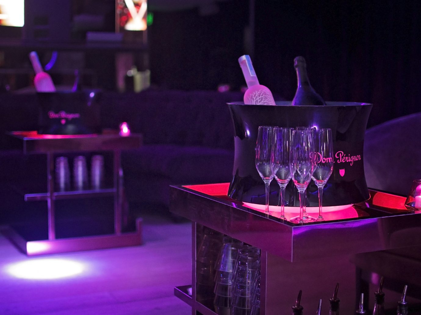 Trip Ideas indoor candle lit stage nightclub disco lighting Bar musical theatre purple scenographer dark