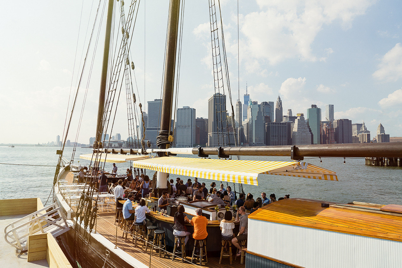 Floating Bar and Restaurant in Brooklyn, NY - Pilot