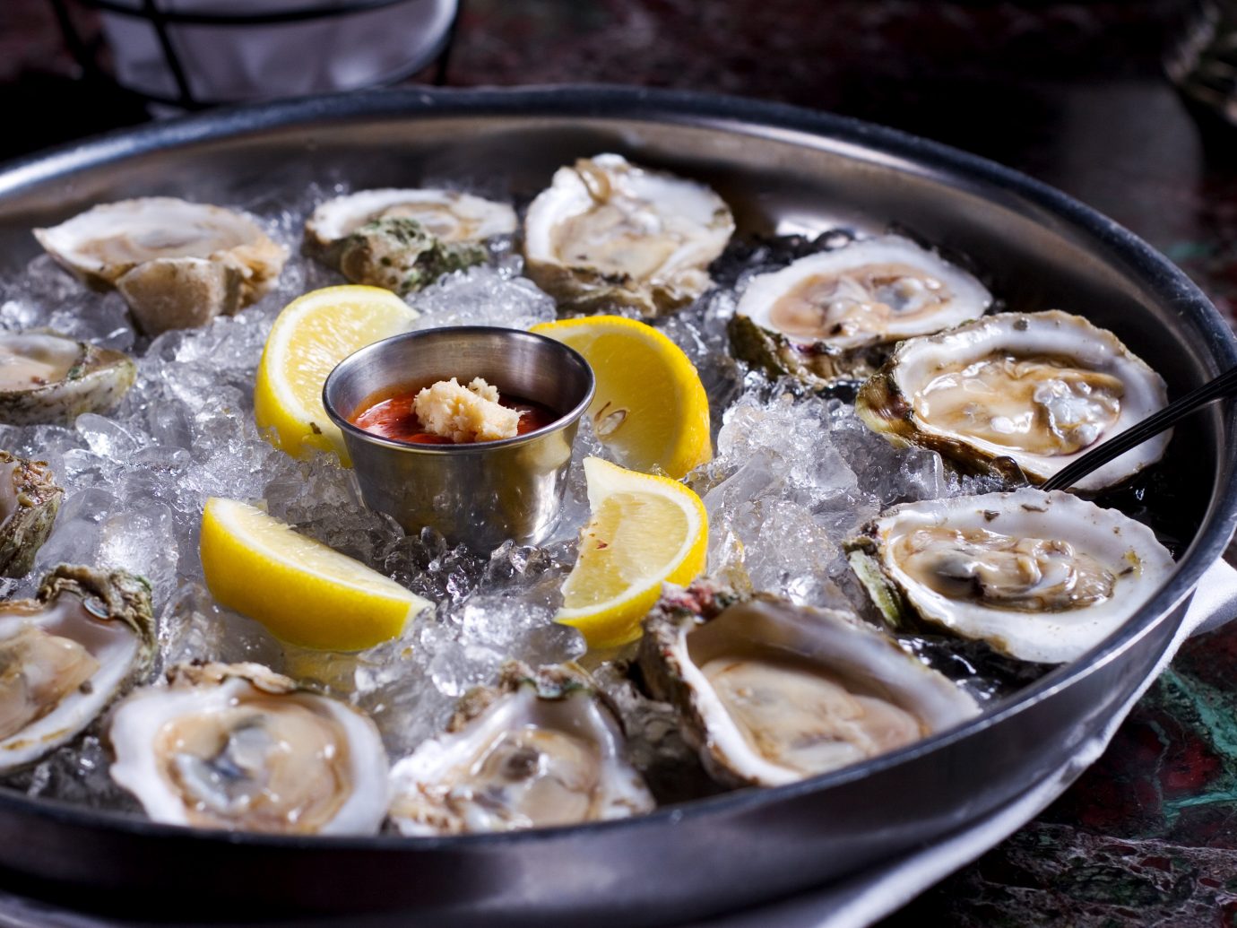 Food + Drink food oyster Seafood clams oysters mussels and scallops dish animal source foods clam meal recipe pan