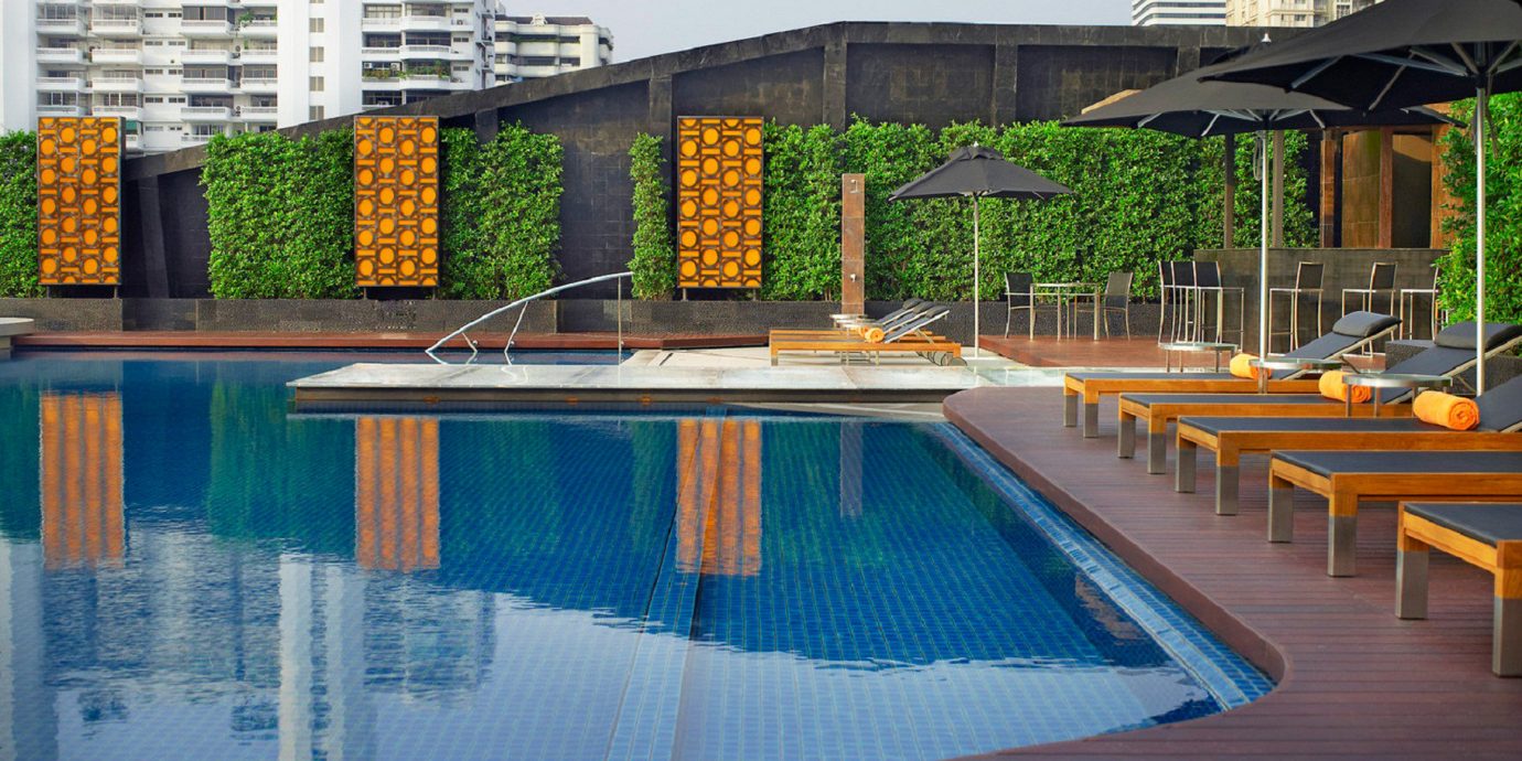 swimming pool leisure condominium Resort backyard
