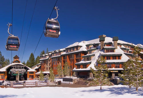 sky snow Town Resort residential area cable car