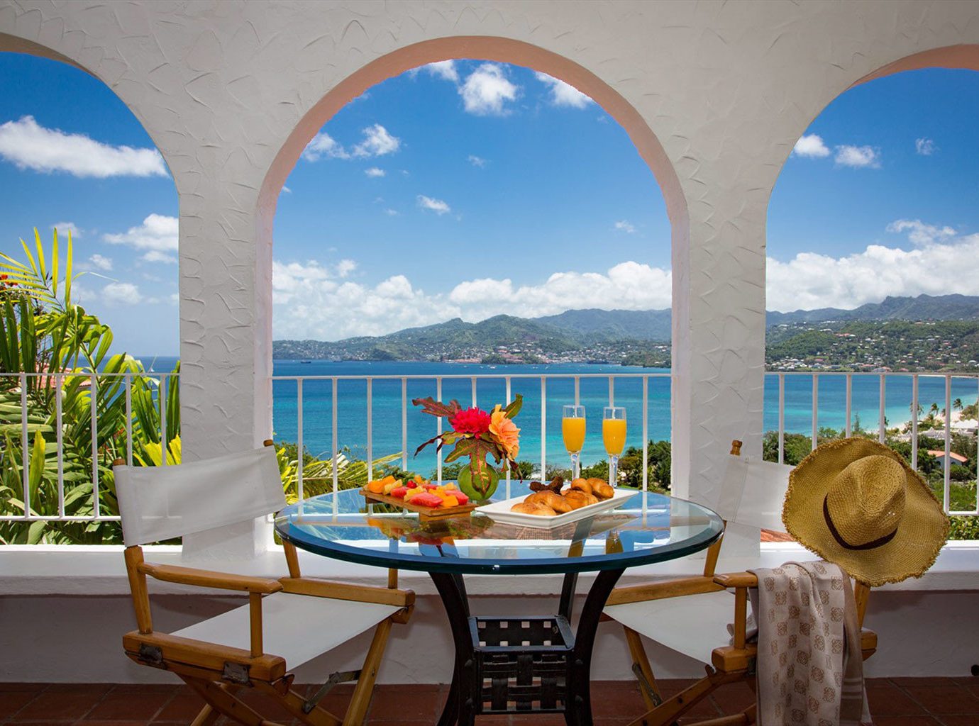 leisure property swimming pool Resort home Villa caribbean hacienda arch colonnade