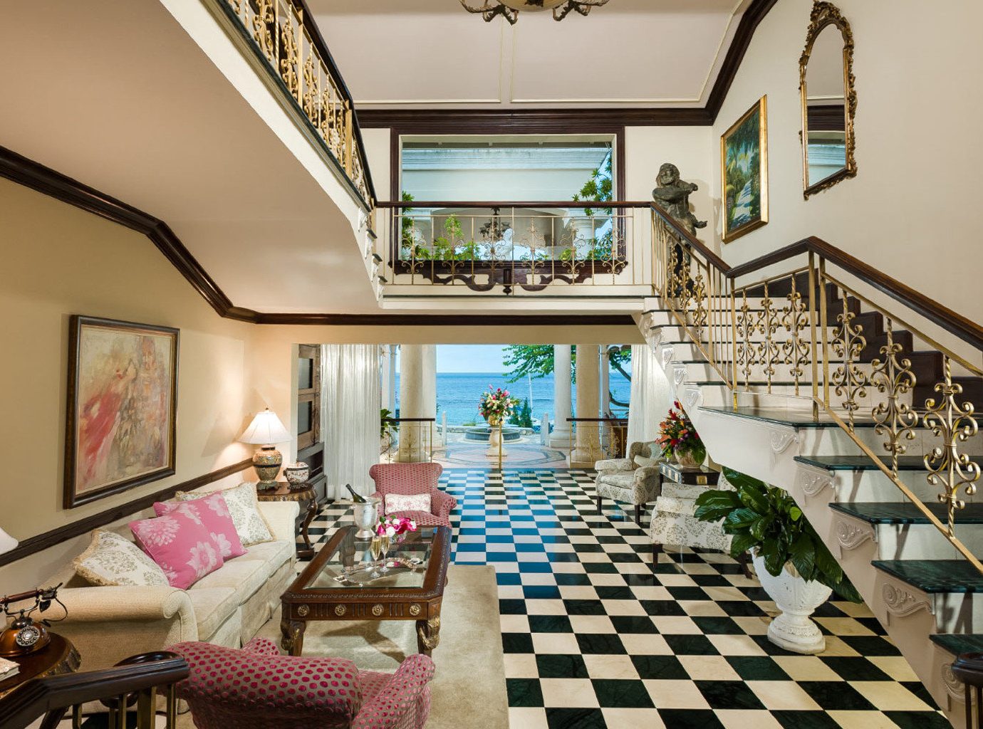 property living room home condominium mansion Villa cottage restaurant Resort