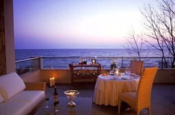 sky property Resort yacht restaurant Villa overlooking