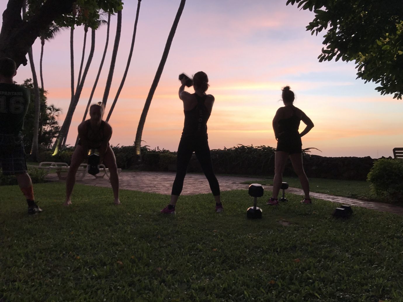 Health + Wellness Meditation Retreats Trip Ideas Yoga Retreats outdoor grass sky tree Sunset sunlight silhouette