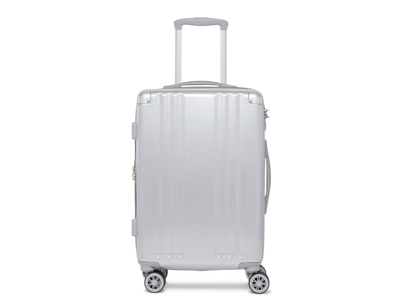 Style + Design white suitcase product product design hand luggage luggage & bags appliance metal silver kitchen appliance