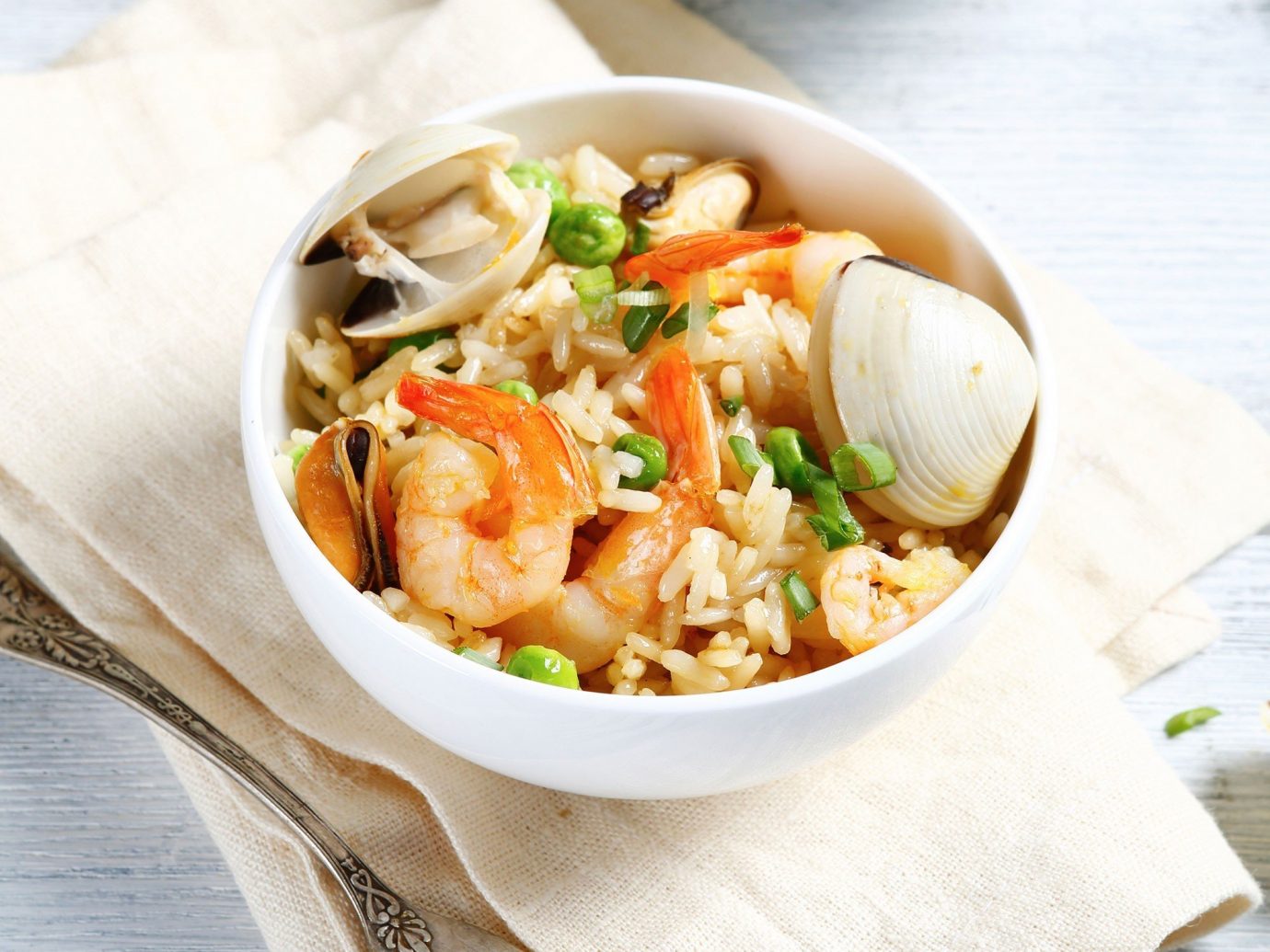 Food + Drink food dish plate cuisine Seafood produce vegetable thai food several