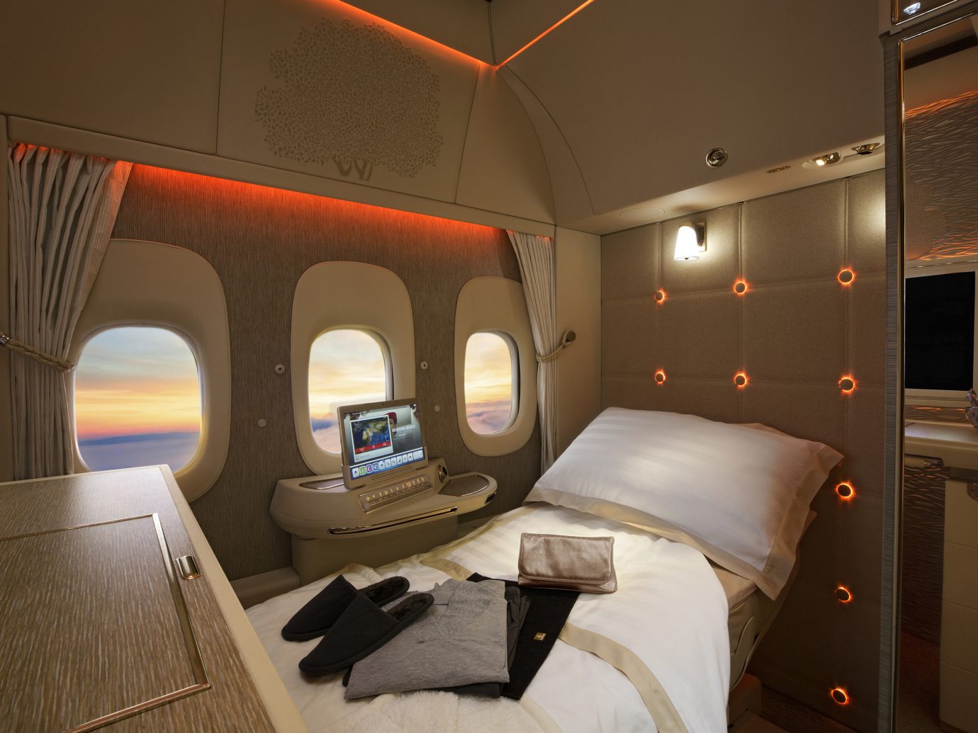 Luxury Travel News indoor room interior design bed ceiling Suite hotel