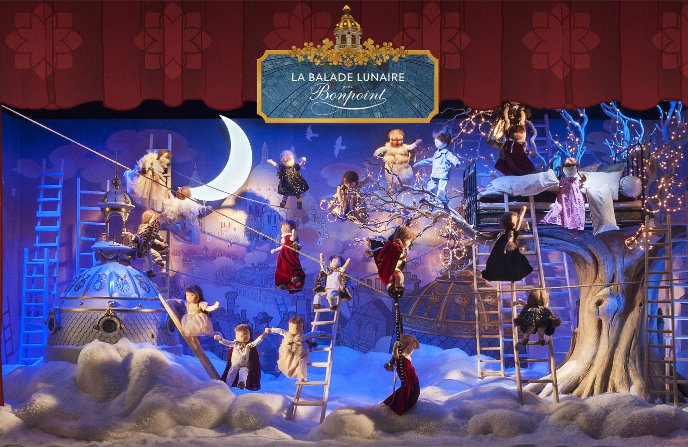 Trip Ideas stage musical theatre display window Christmas christmas decoration