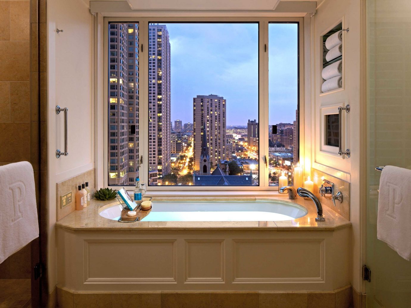 Bath City Hotels Scenic views wall indoor window bathroom room property estate home house interior design floor mansion Suite real estate swimming pool Design cottage apartment Kitchen living room