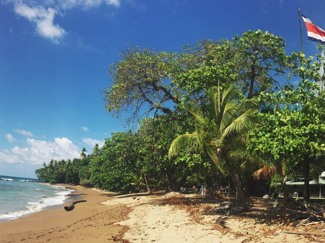 Beach on the Osa Peninsula in Costa Rica